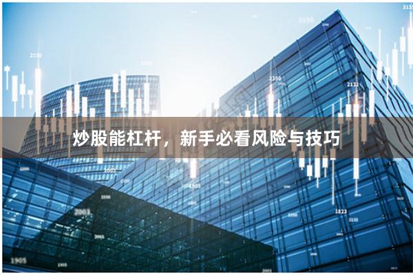 炒股能杠杆，新手必看风险与技巧