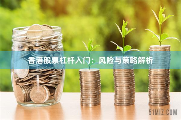 香港股票杠杆入门：风险与策略解析